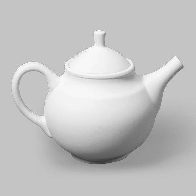 SB127 Mayco Stoneware Bisque Teapot